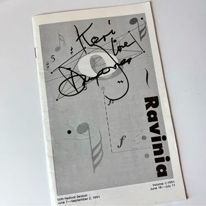 Vintage 1991 MONKEES Davy Jones Authentic SIGNED Program